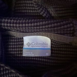 Purple Columbia light hoodie. Great condition.